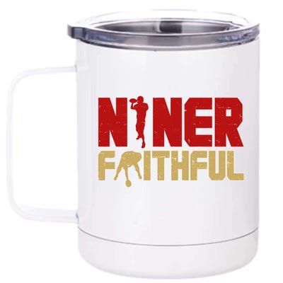 Niner Faithful  12 oz Stainless Steel Tumbler Cup