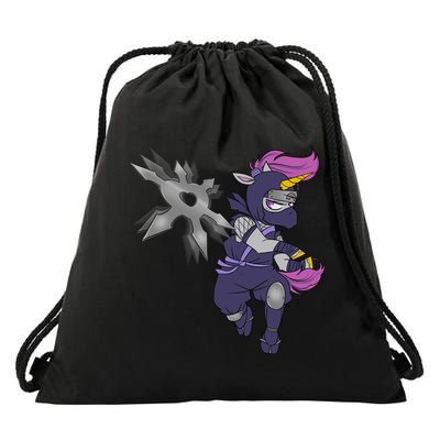 Ninja-corn Drawstring Bag