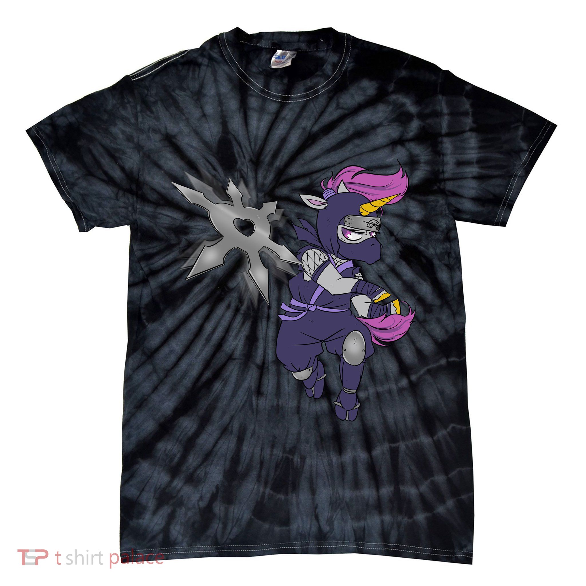 Ninja-corn Tie-Dye T-Shirt