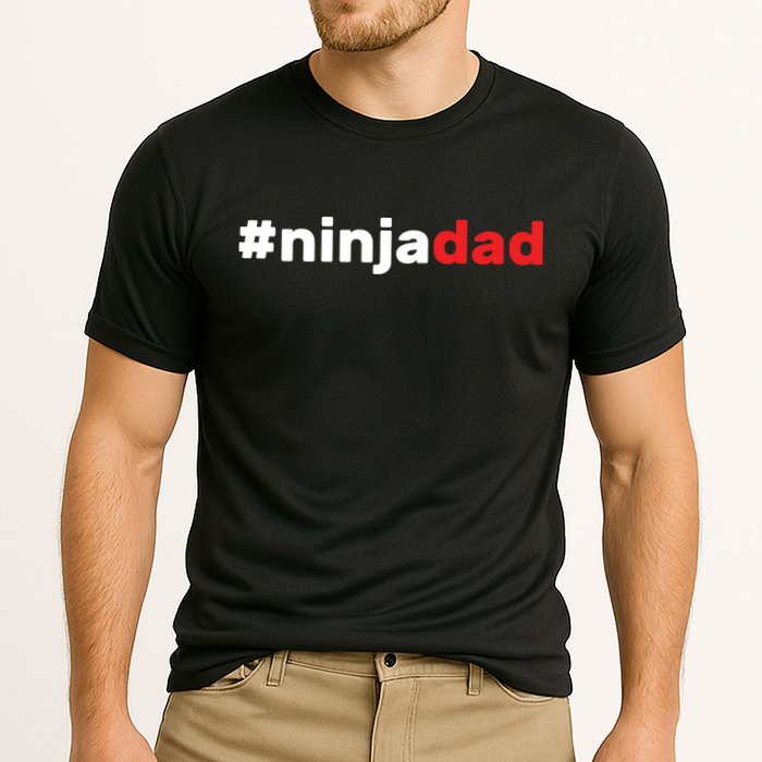 Ninja Dad Cooling Performance Crew T-Shirt