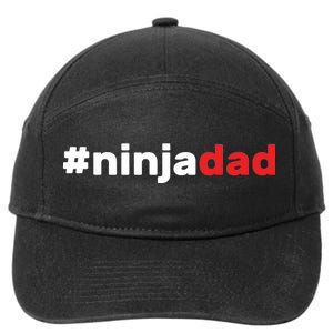 Ninja Dad 7-Panel Snapback Hat