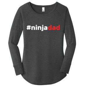 Ninja Dad Women's Perfect Tri Tunic Long Sleeve Shirt