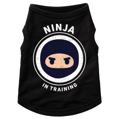 Ninja In Training  Doggie Tank