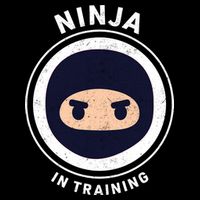 Ninja In Training  Flexfit Unipanel Trucker Cap