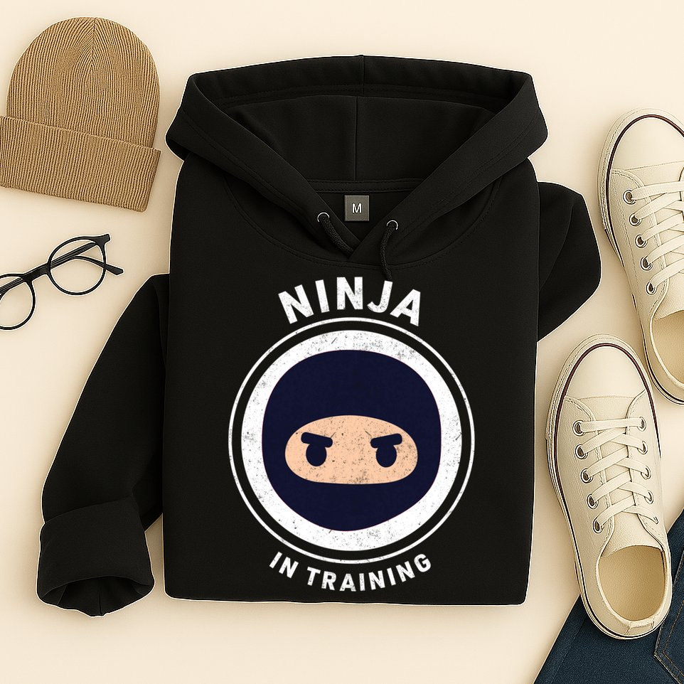 Ninja In Training  Hoodie