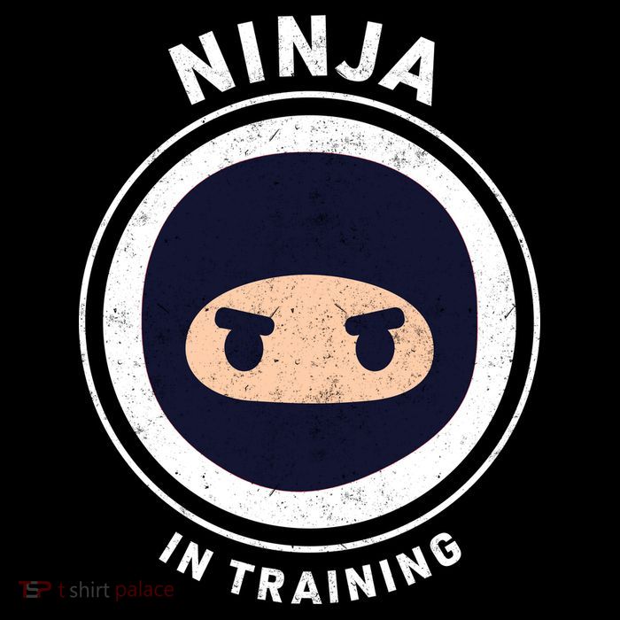 Ninja In Training  Button