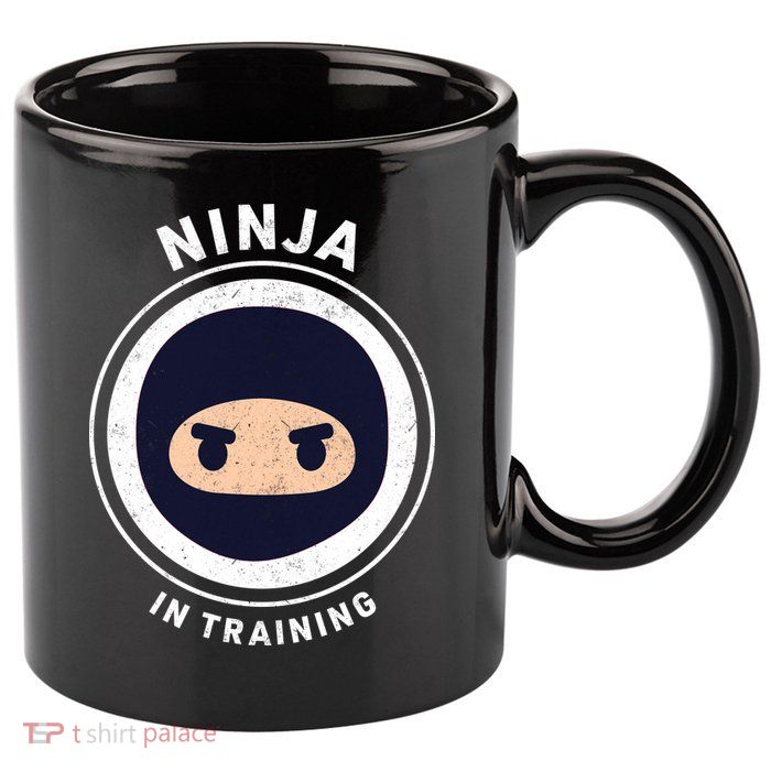 Ninja In Training  11oz C Handle Ceramic Mug