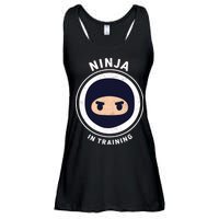 Ninja In Training  Ladies Essential Flowy Tank