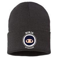 Ninja In Training  Sustainable Knit Beanie