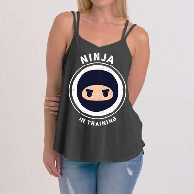 Ninja In Training  Women's Strappy Tank