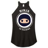 Ninja In Training  Women's Perfect Tri Rocker Tank