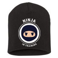 Ninja In Training  Short Acrylic Beanie