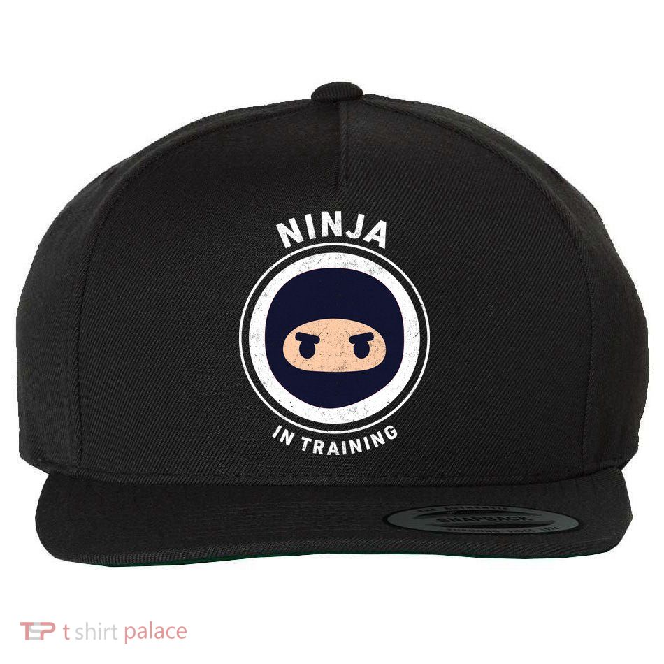 Ninja In Training  Wool Snapback Cap