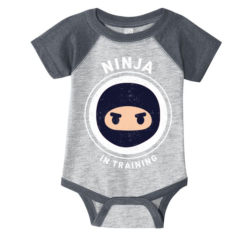 Ninja In Training  Infant Baby Jersey Bodysuit