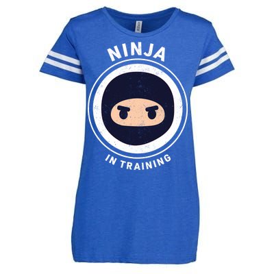 Ninja In Training  Enza Ladies Jersey Football T-Shirt