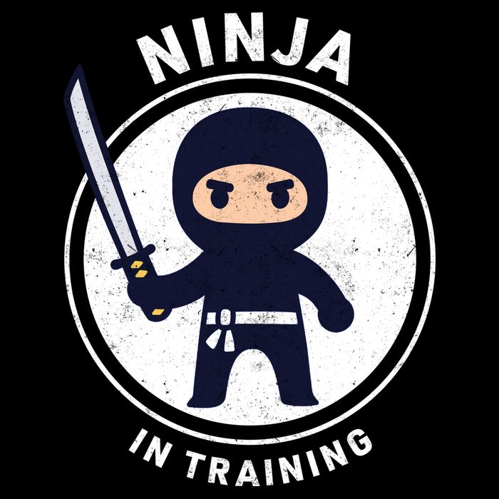 Ninja In Training Sword Sustainable Beanie