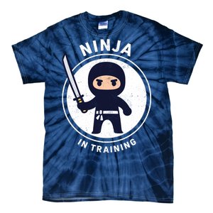 Ninja In Training Sword Tie-Dye T-Shirt