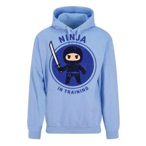 Ninja In Training Sword Unisex Surf Hoodie