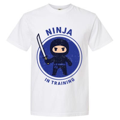 Ninja In Training Sword Garment-Dyed Heavyweight T-Shirt