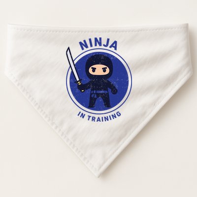 Ninja In Training Sword USA-Made Doggie Bandana