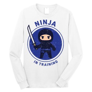 Ninja In Training Sword Long Sleeve Shirt