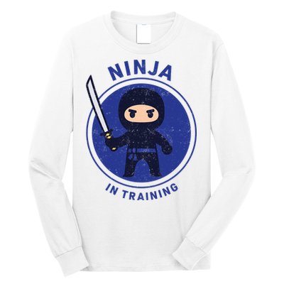 Ninja In Training Sword Long Sleeve Shirt