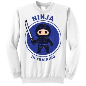 Ninja In Training Sword Sweatshirt