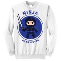 Ninja In Training Sword Sweatshirt