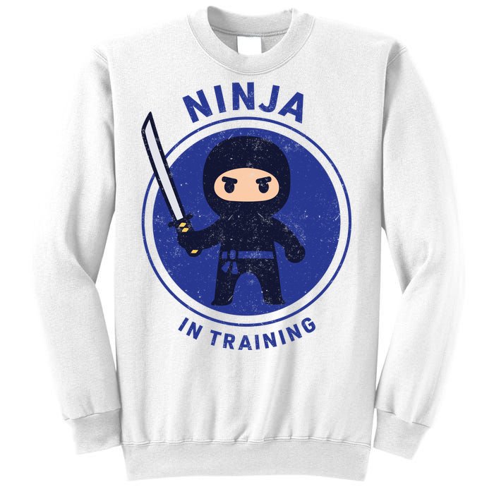 Ninja In Training Sword Sweatshirt