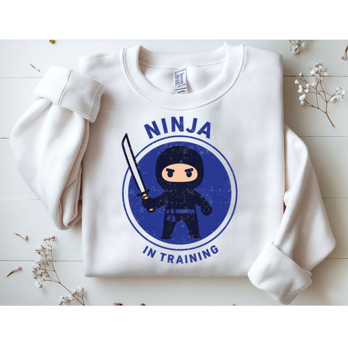 Ninja In Training Sword Sweatshirt