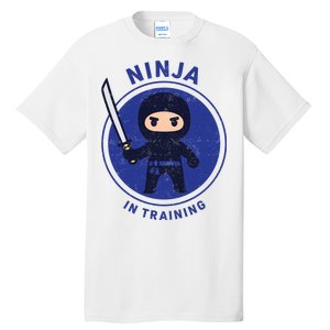 Ninja In Training Sword Tall T-Shirt