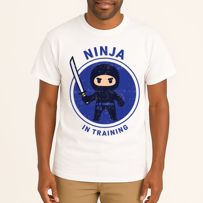 Ninja In Training Sword Tall T-Shirt