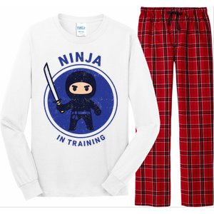 Ninja In Training Sword Long Sleeve Pajama Set