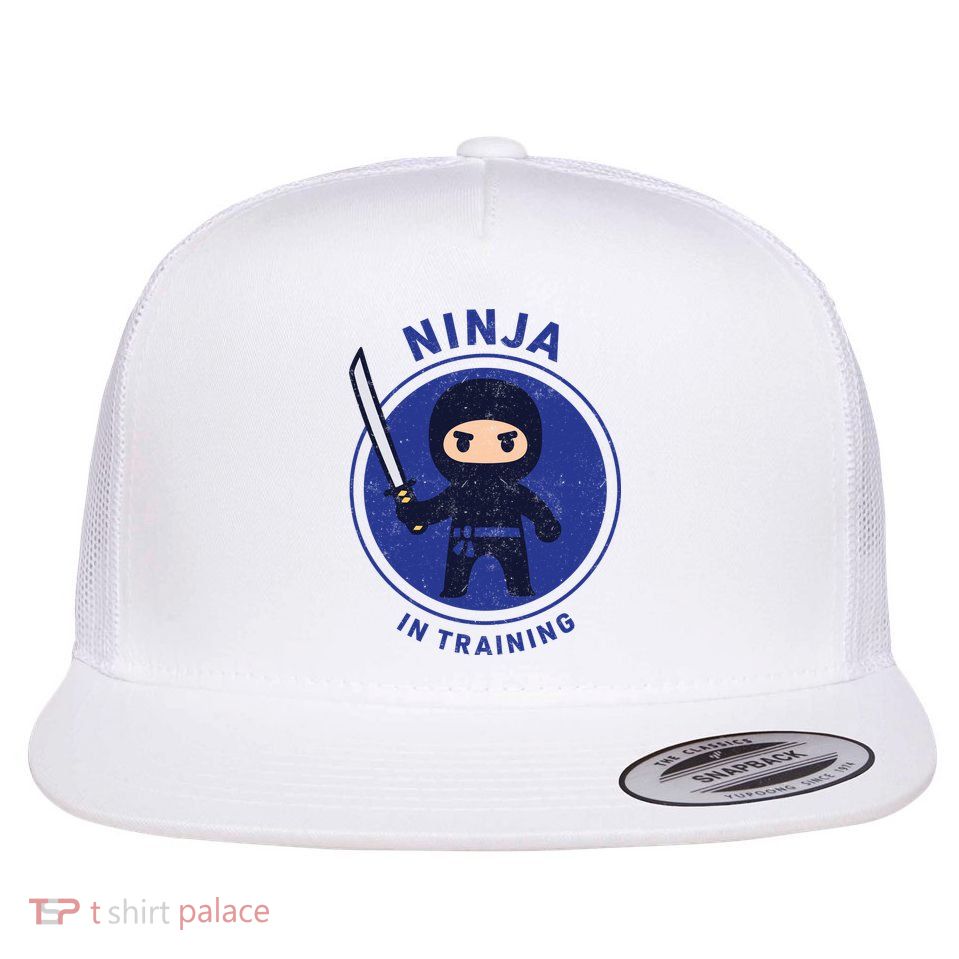 Ninja In Training Sword Flatbill Hat