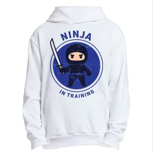 Ninja In Training Sword Urban Pullover Hoodie