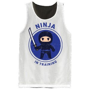 Ninja In Training Sword Mesh Reversible Basketball Jersey Tank