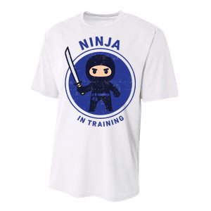 Ninja In Training Sword Performance Sprint T-Shirt