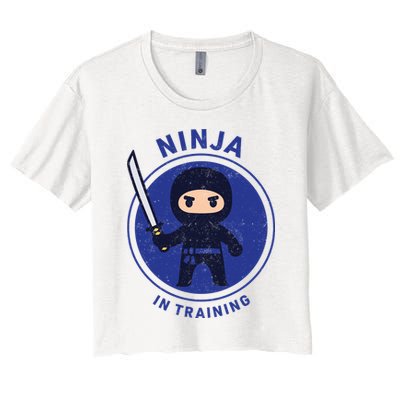 Ninja In Training Sword Crop Top