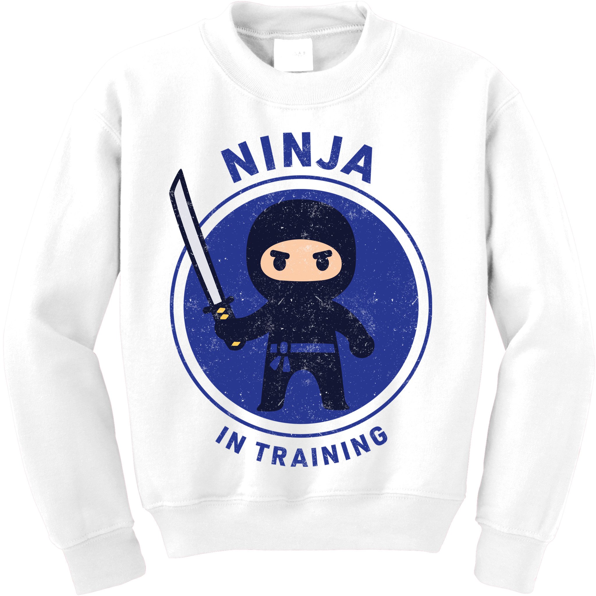 Ninja In Training Sword Kids Sweatshirt
