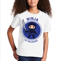 Ninja In Training Sword Kids T-Shirt