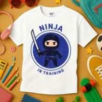 Ninja In Training Sword Kids T-Shirt