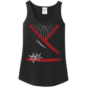 Ninja Outfit Halloween Costume Ladies Essential Tank