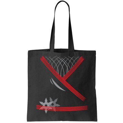 Ninja Outfit Halloween Costume Tote Bag