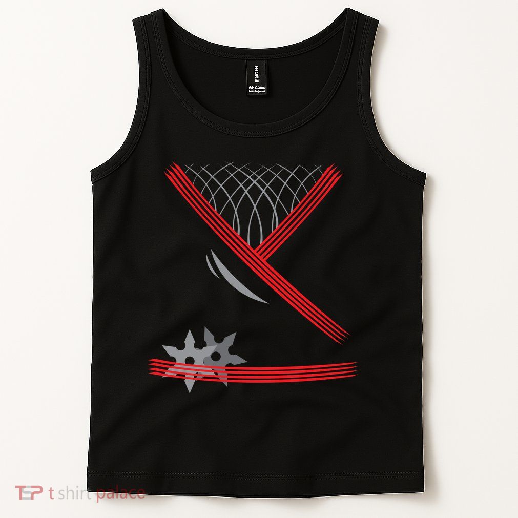 Ninja Outfit Halloween Costume Tank Top