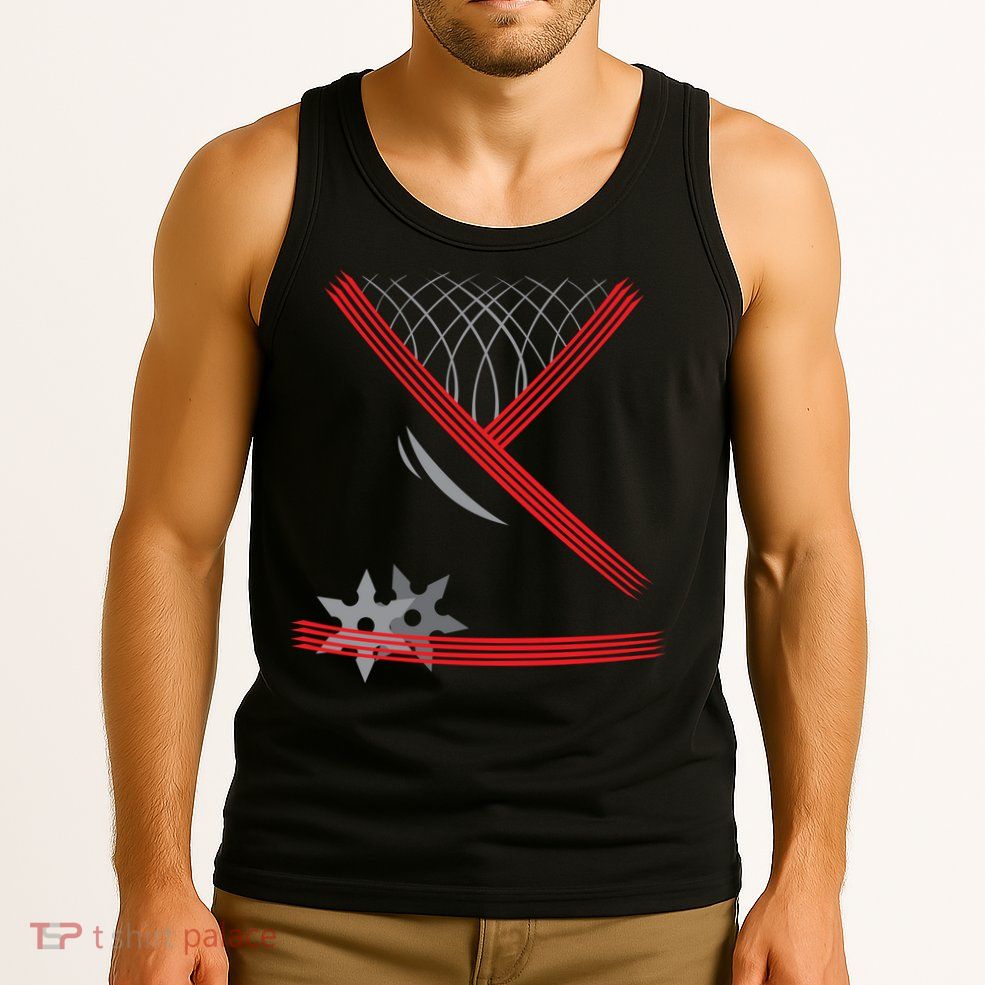 Ninja Outfit Halloween Costume Tank Top