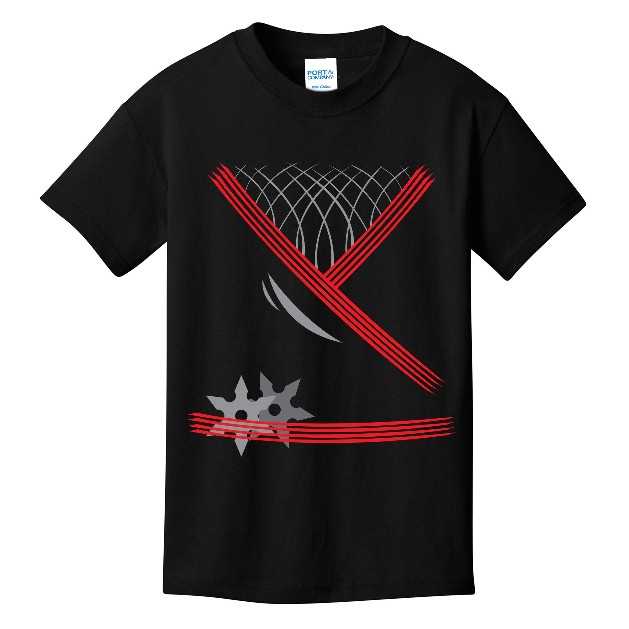 Ninja Outfit Halloween Costume Kids T-Shirt