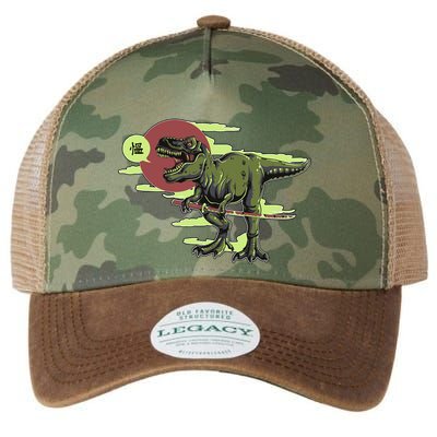 Ninja T-Rex Legacy Tie Dye Trucker Hat