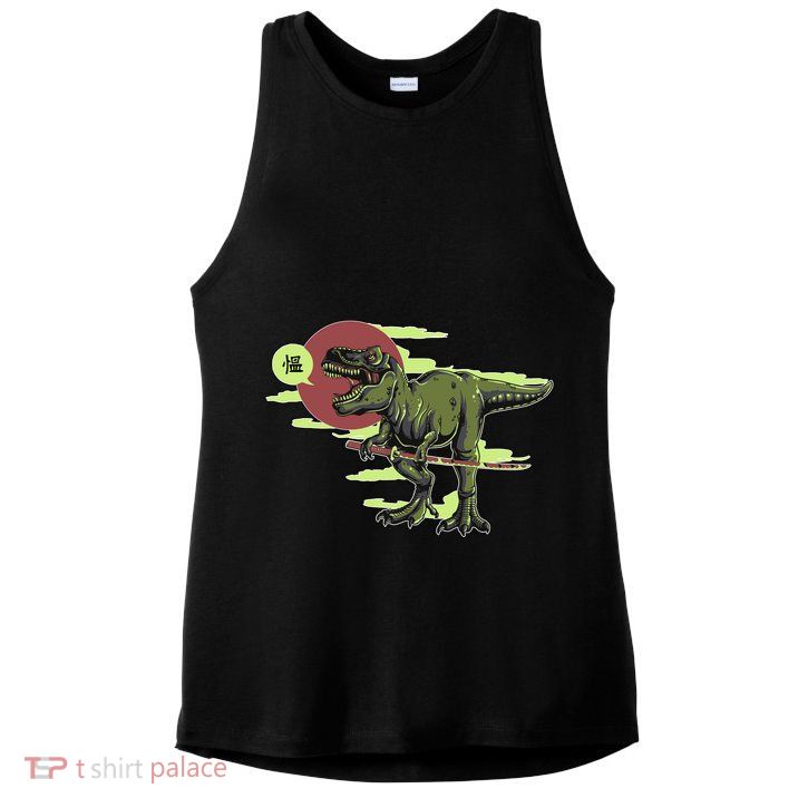 Ninja T-Rex Ladies PosiCharge Tri-Blend Wicking Tank