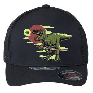 Ninja T-Rex Flexfit Unipanel Trucker Cap