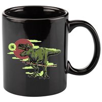 Ninja T-Rex 11oz C Handle Ceramic Mug